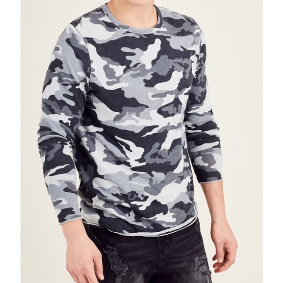 "Kenneth Cole Men's Camouflage Sweater - Large - Mens 171" - Picture 1 of 6